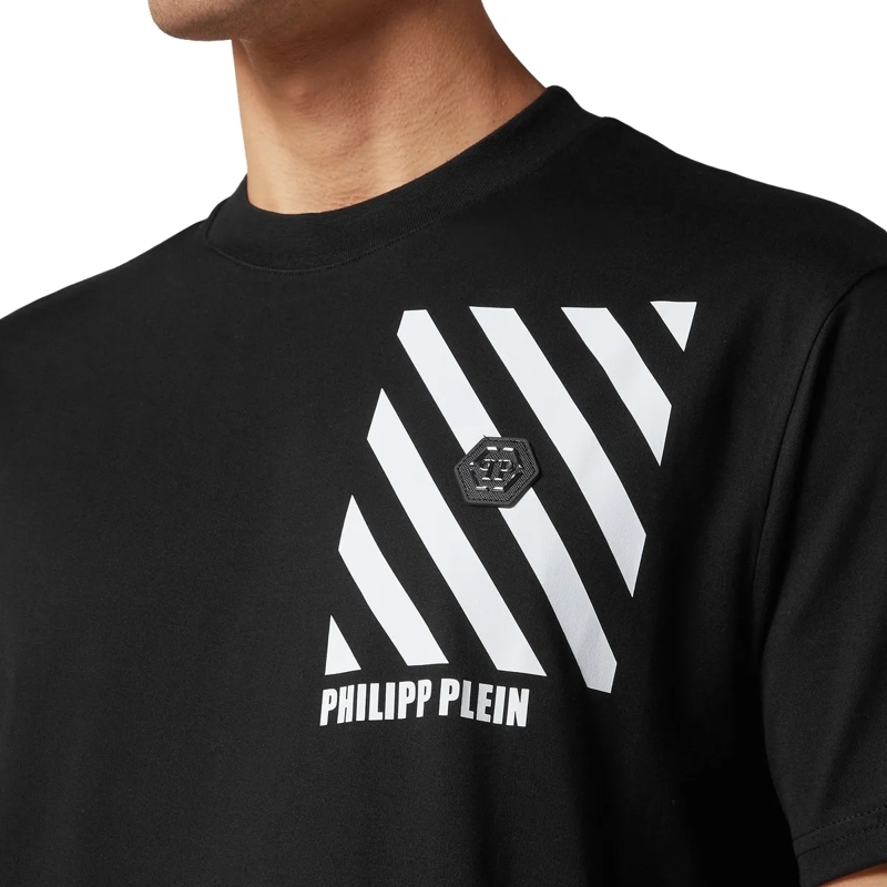 Philipp Plein T-Shirt Dieses schlichte T-Shirt mit Rundhalsausschnitt ve schwarz(Image 4)