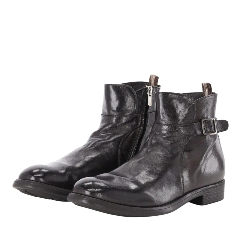 Officine Creative Veterschoenen Boots Chronicle mit Reißverschluss braun