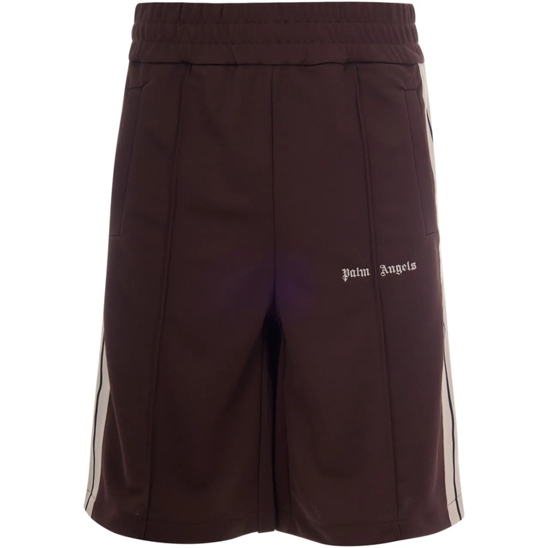 Palm Angels  Shorts Brown Off White braun