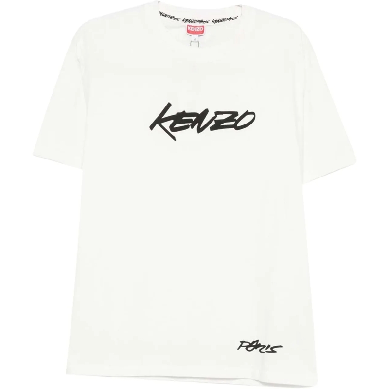 Kenzo T-shirt T-Shirts And Polos Blanc Casse beige