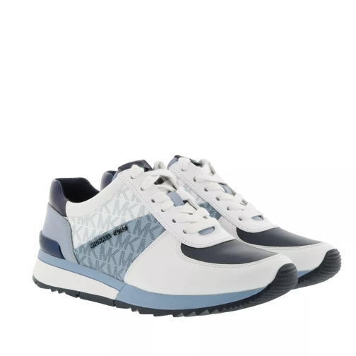 MICHAEL Michael Kors Allie Trainer Admiral/Pale Blue/Optic White Low-Top Sneaker