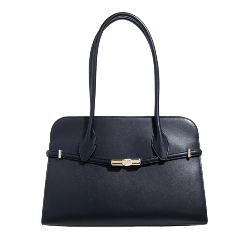 Furla Schultertasche Furla Goccia L Dome Nero