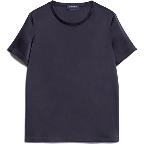 Max Mara T-Shirts Max Mara Top Blue blau