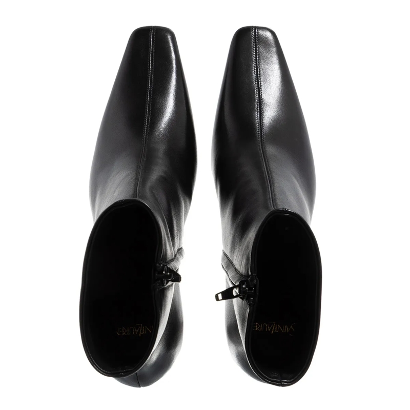 Saint Laurent Stiefeletten Josie 75 Far B Nero(Image 6)