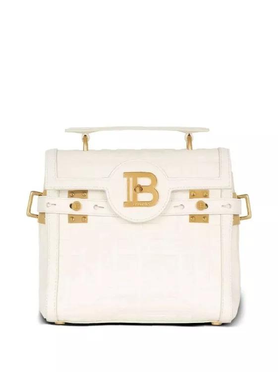 Balmain Tote - B-Buzz 23 Tote Bag - Gr. unisize - in Beige - für Damen