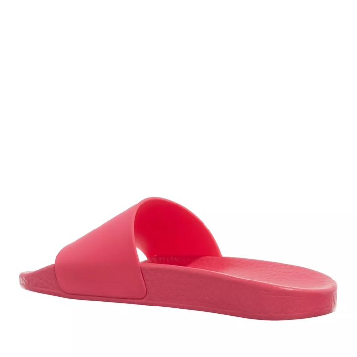 Polo Ralph Lauren Polo Slide Sandals Slide Hot Pink White Slide