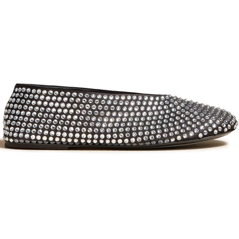 Khaite Ballerinas Flat Shoes Black schwarz