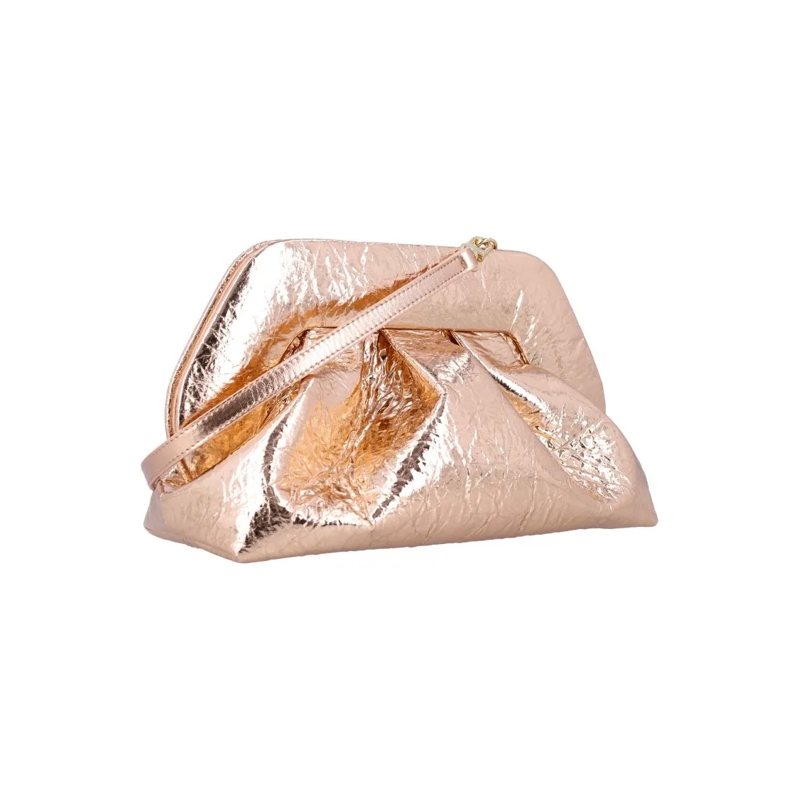 Themoirè Clutch Tia Pineapple Clutch Gold