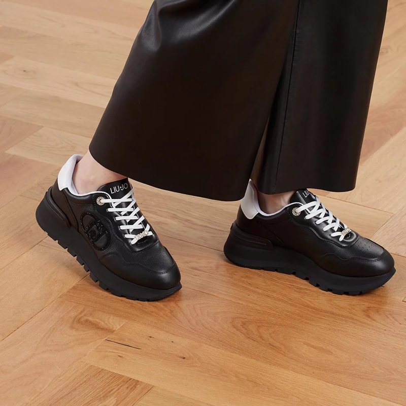 LIU JO Low-Top-Sneaker Amazing Black(Image 2)