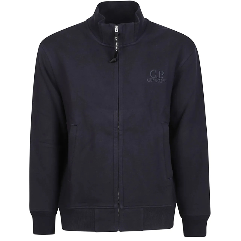 CP Company  Full Zip Sweatshirt Blue blau