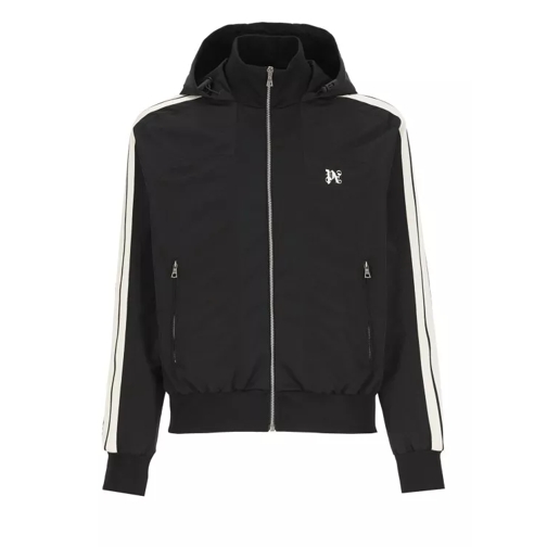 Palm Angels Monogram Hoodie Black 