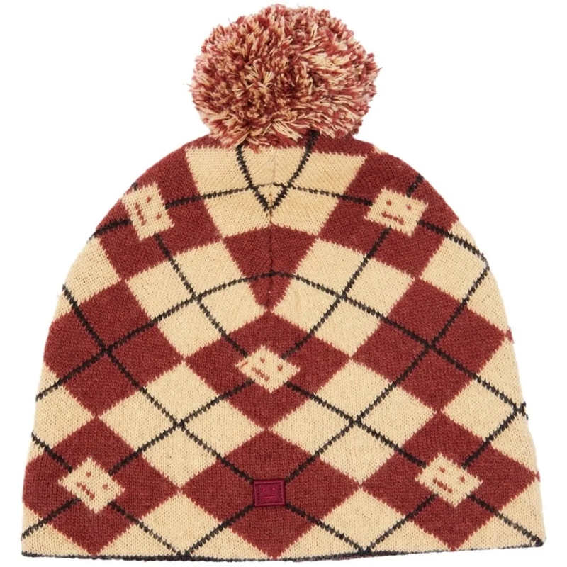 Acne Studios  Argyle Face Wool Blend Beanie mehrfarbig