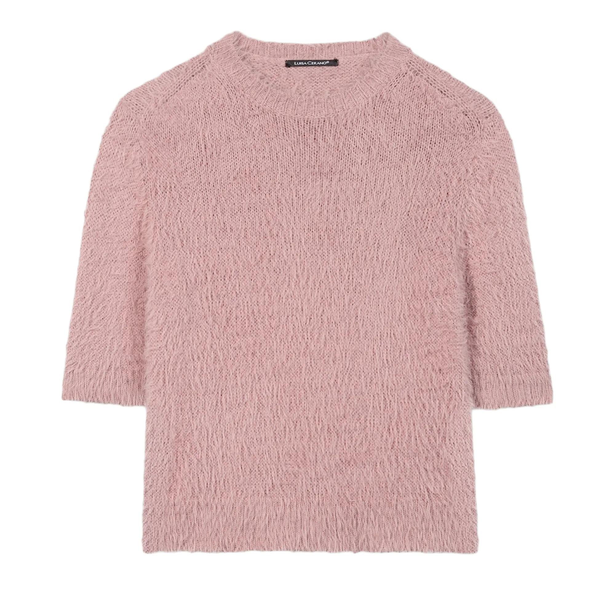 Thumbnail - Luisa Cerano - Halbarm-Pullover - Größe 38 - rosa
