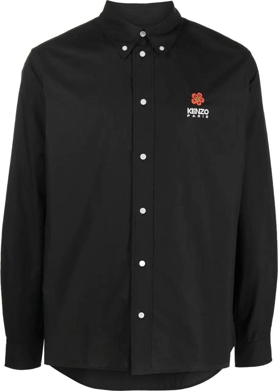Thumbnail - Kenzo - chemise black - Größe 40 - schwarz