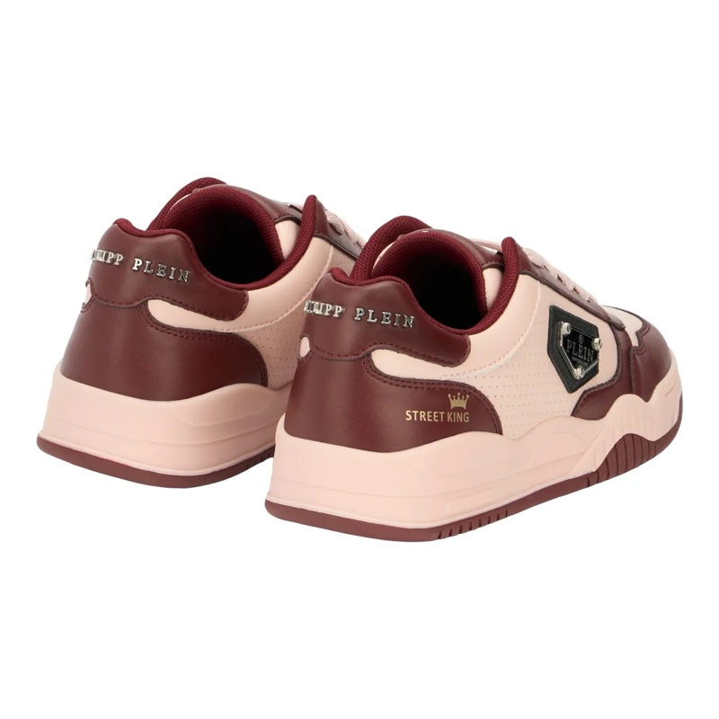 Philipp Plein Low-Top-Sneaker Lo-Top Turnschuhe Street rosegold-braun(Image 4)