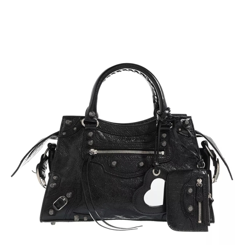 Balenciaga Neo Cagole City Small Handbag Black Rymlig shoppingväska