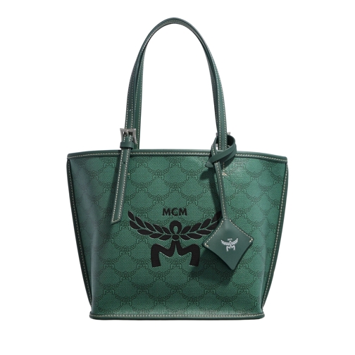 MCM Himmel Lts Shopper Mini G0 Forest Green Shopper