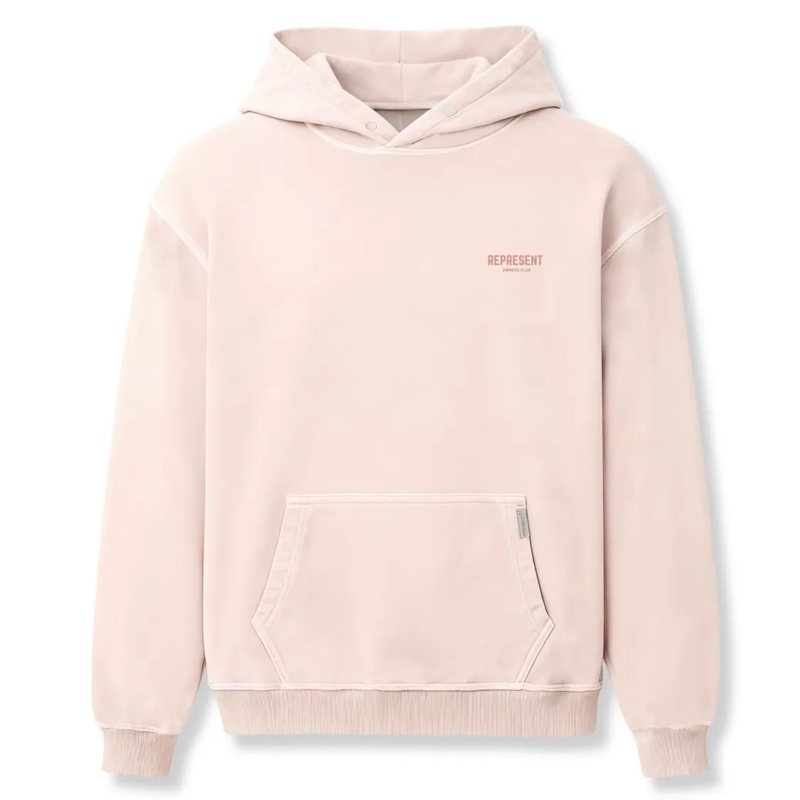 Represent  Oasis Owners Club Hoodie Pink