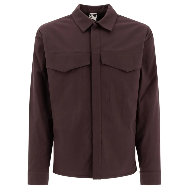 GR10K  "Alpha" Overshirt Burgundy