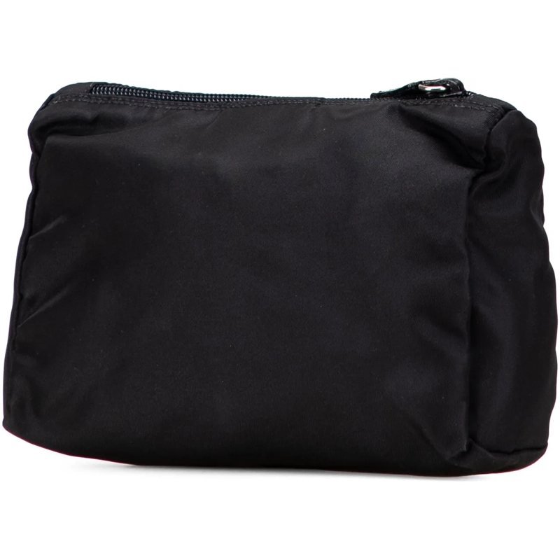 Prada Necessaire Tessuto Pouch schwarz