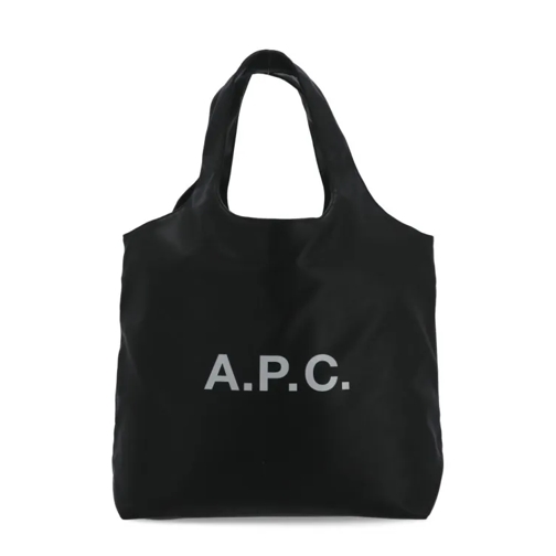 A.P.C. Ninon Shopping Bag Black Draagtas