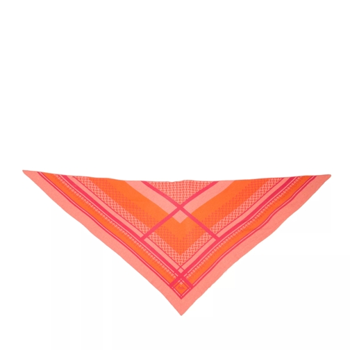 Lala Berlin Triangle Double Heritage Papaya Double Heritage Sciarpa in cashmere
