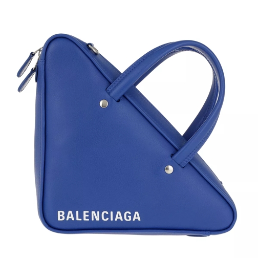Balenciaga Triangle Duffle Bag XS Chain Bleu Roi Crossbody Bag