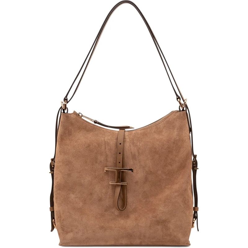 Tod's Schultertasche Borsa a Spalla con Manico Sottile beige