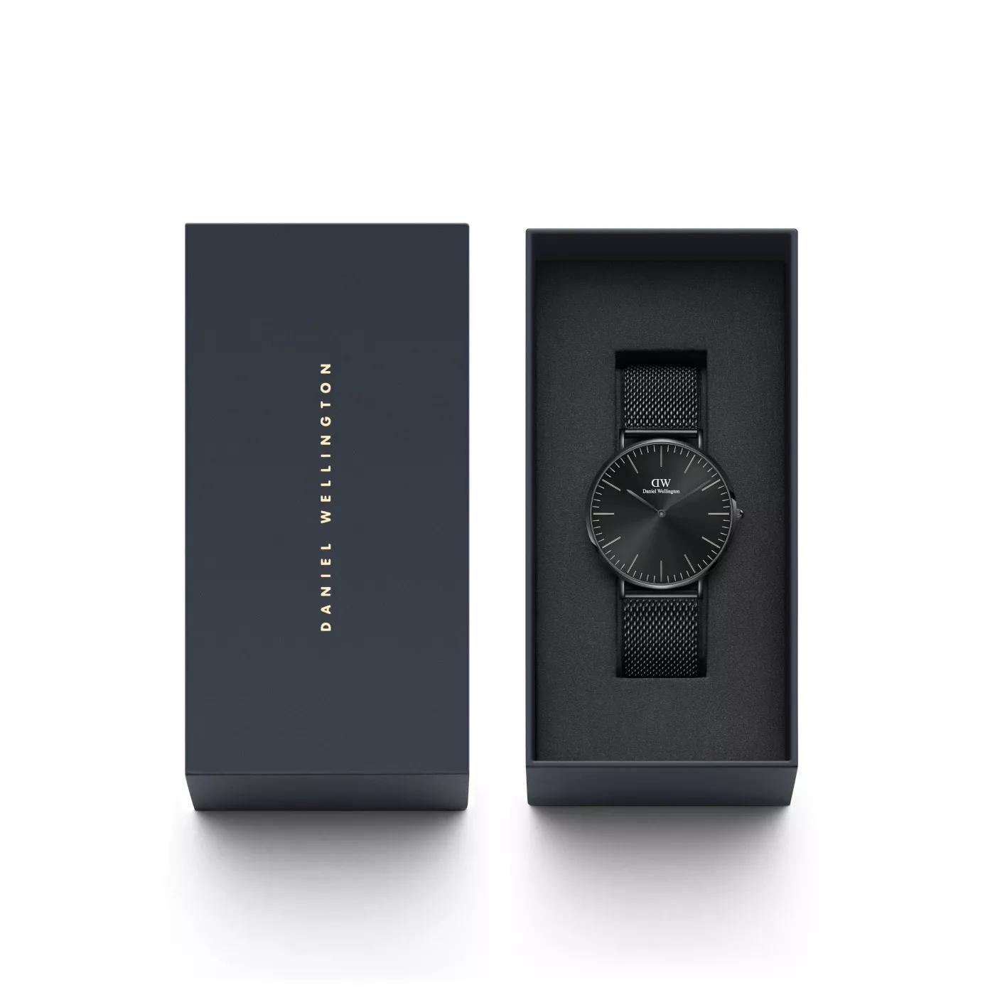 Thumbnail - Daniel Wellington Uhren - Classic Revival Uhr - Gr. unisize - in Schwarz - für Damen