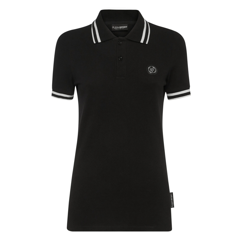 Plein Sport Top Poloshirt Ss schwarz