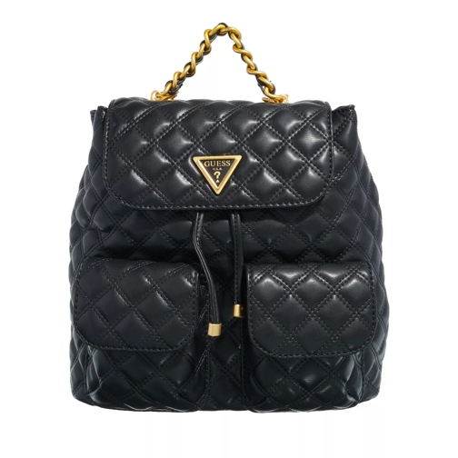 Guess Giully Flap Backpack Black Backpack