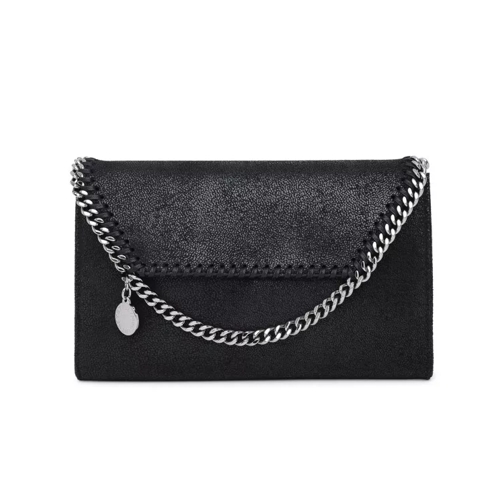 Stella McCartney Black Polyester Small Falabella Bag Black Axelremsväska