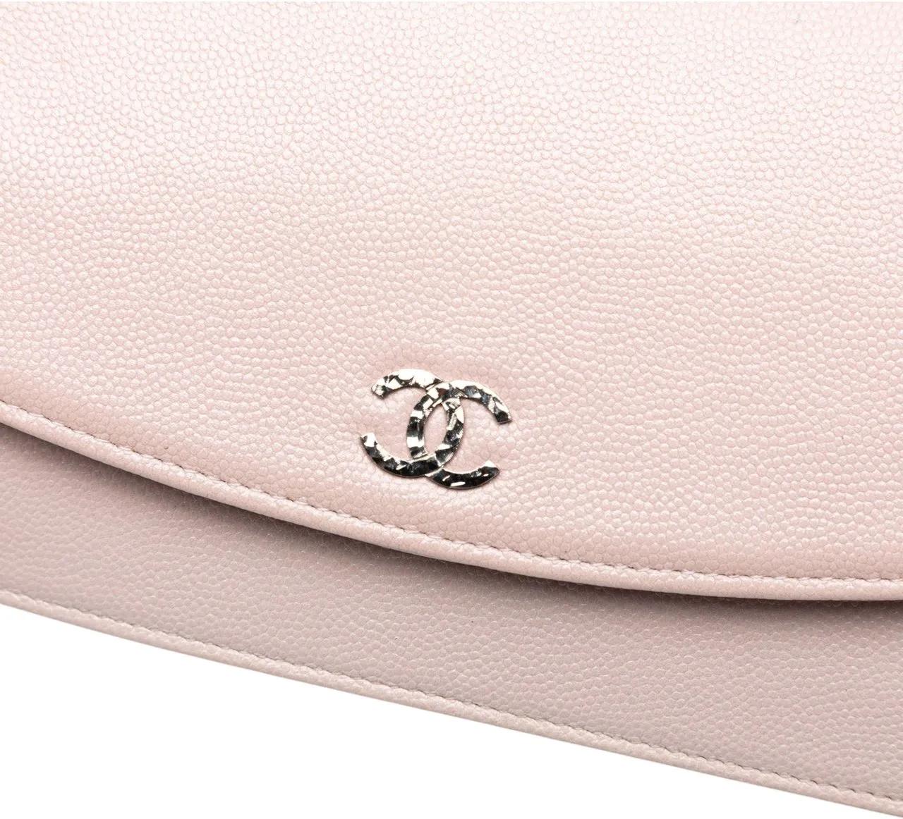 Thumbnail - Chanel Hobo Bags - CC Caviar Sevruga Wallet On Chain - Gr. unisize - in Gold - für Damen