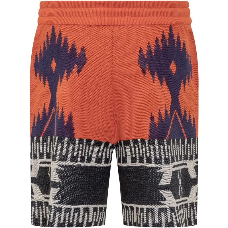 Alanui Shorts Bermuda Icon orange(Image 2)