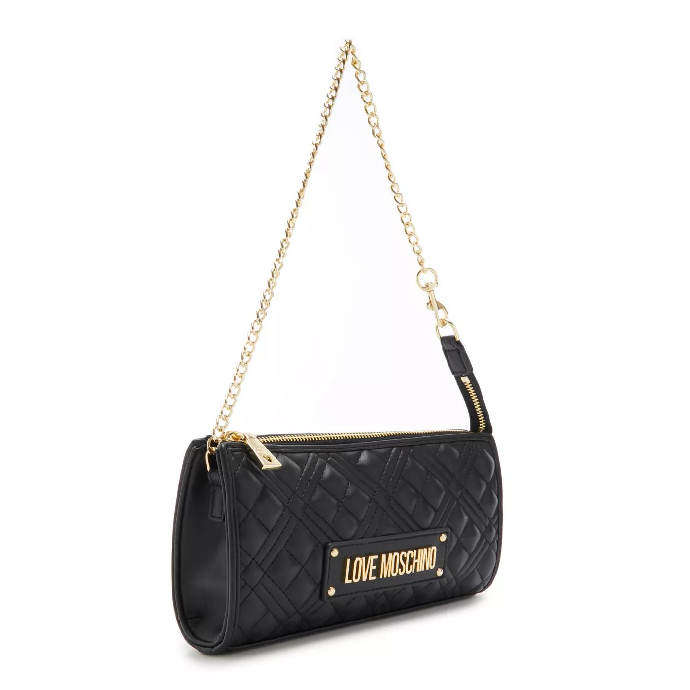 Love Moschino Crossbody bags Quilted Bag damen Handtasche Schwarz in zwart