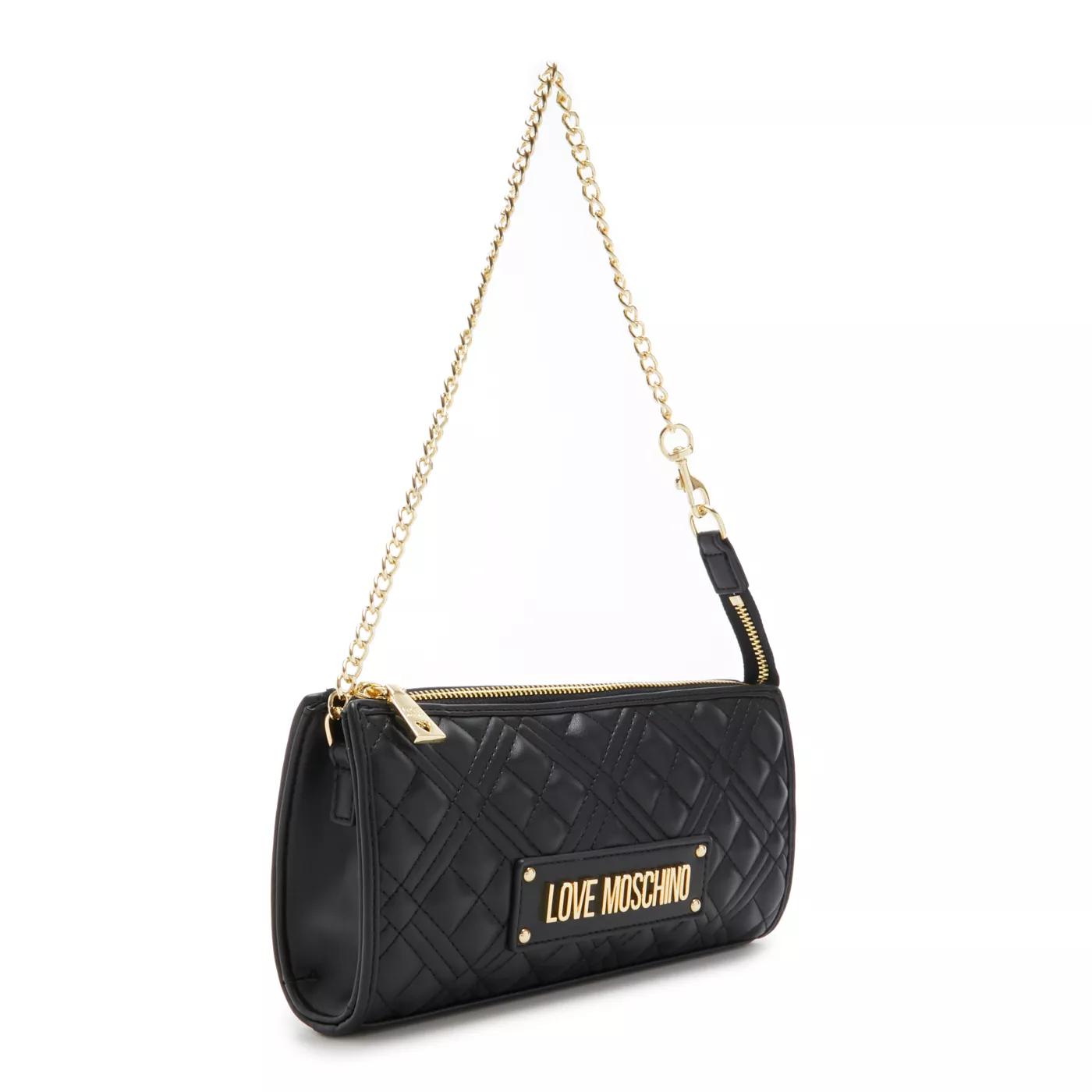 Love Moschino Crossbody bags Quilted Bag Schwarze Handtasche JC40 in zwart