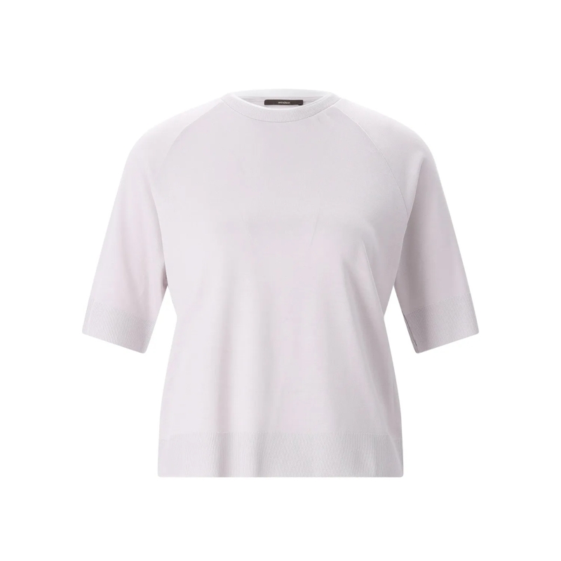 windsor. T-Shirt T-Shirt aus Baumwollmix lila