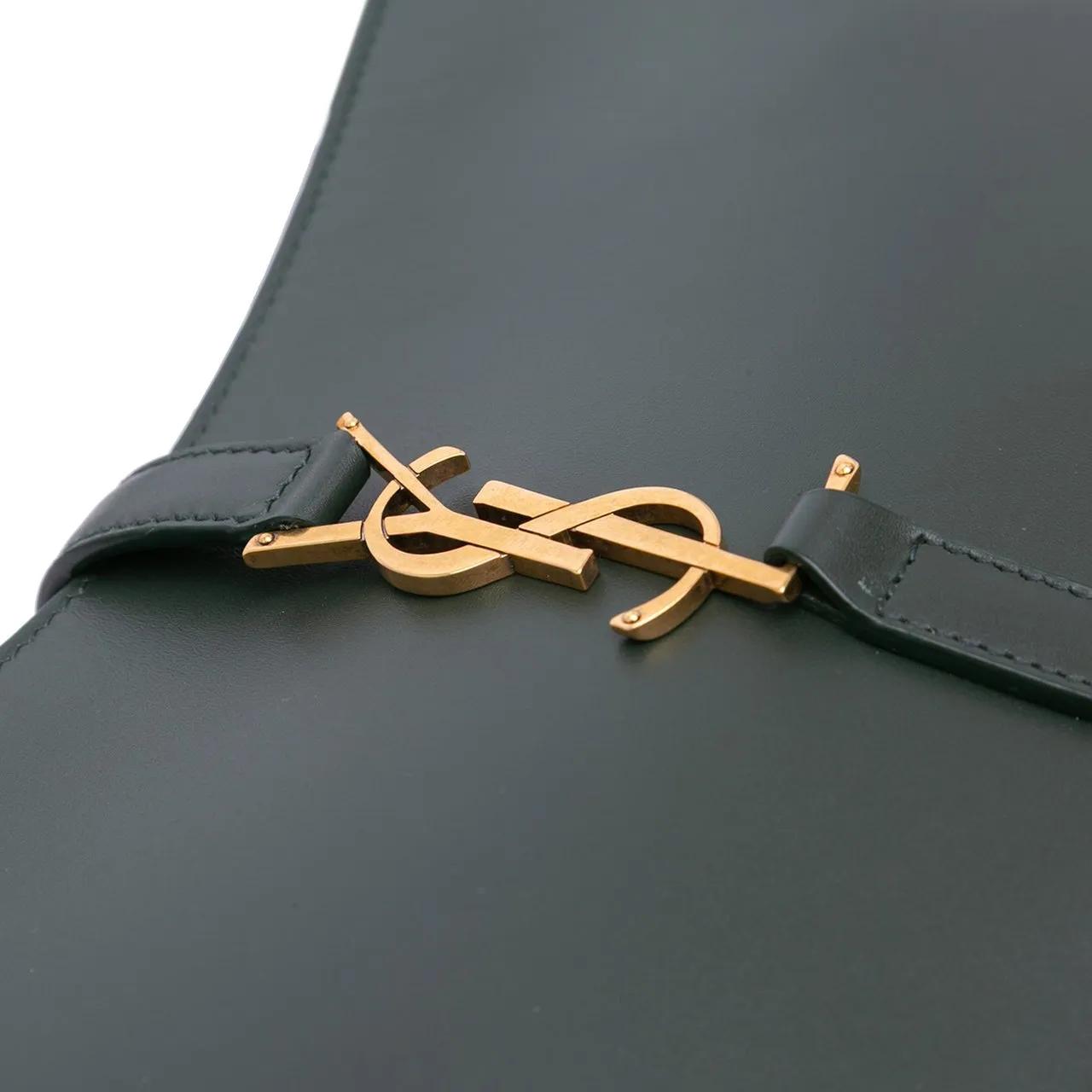 Thumbnail - Saint Laurent Hobo Bags - 2021 Leather Le 5 a 7 Shoulder Bag - Gr. unisize - in Grün - für Damen