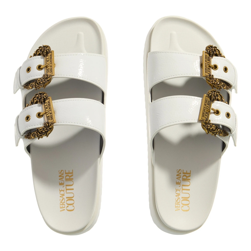 Versace Jeans Couture Slides Fondo Arizona Dis. Sm1 White(Image 6)