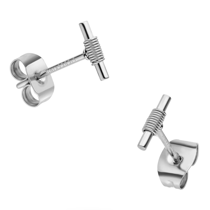 Liebeskind Berlin Ohrstecker Edelstahl Twist silber(Image 4)