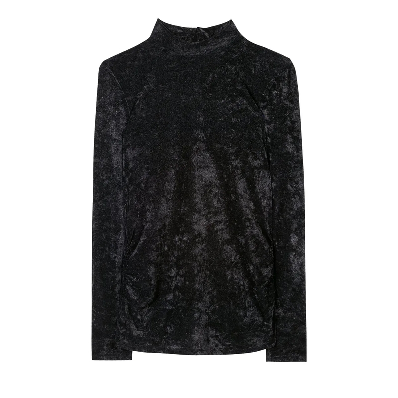 Luisa Cerano Top Longsleeve-Turtleneck black(Image 6)