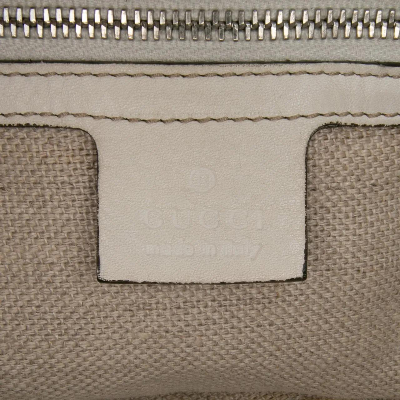 Thumbnail - Gucci Hobo Bags - Large GG Canvas Icon Bit Satchel - Gr. unisize - in Braun - für Damen