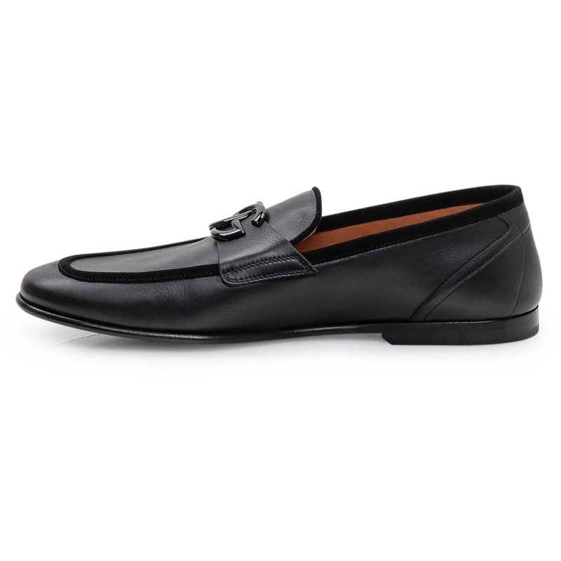 Dolce&Gabbana Loafer Mocassino con Morsetto Frontale schwarz(Image 4)