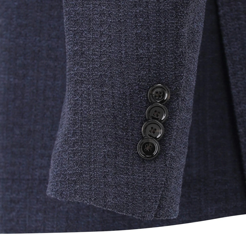 Lardini Anzugjacke Sakko aus Seidenmix blau(Image 5)