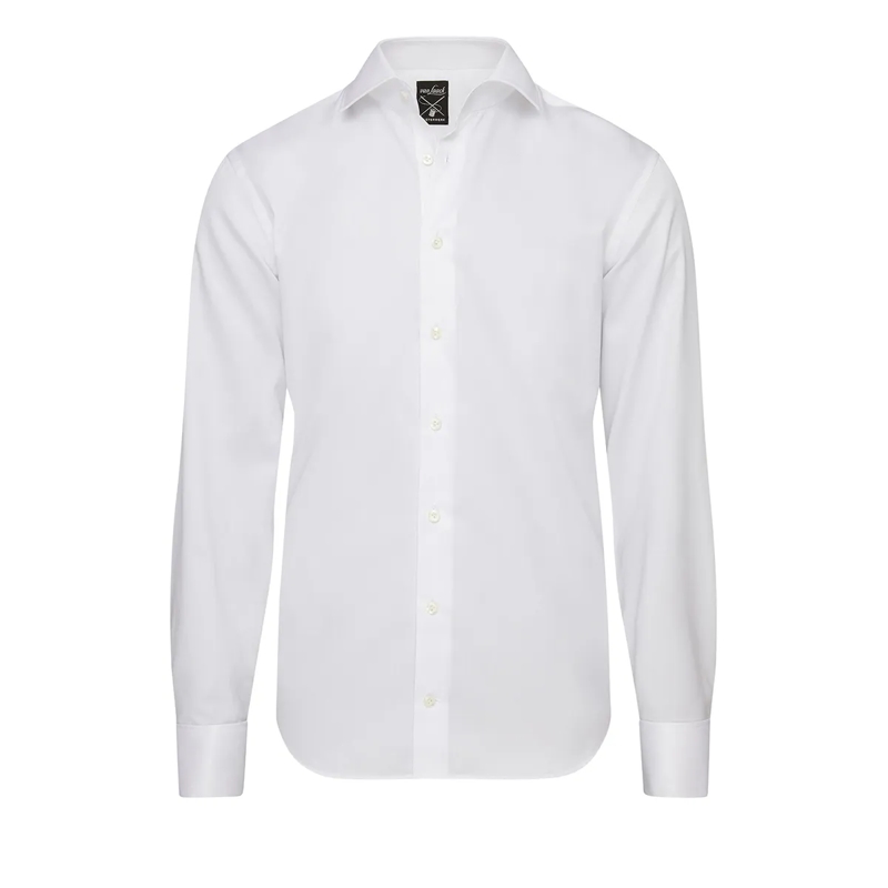 VAN LAACK Hemd Hemd Tailor Fit Uni weiss