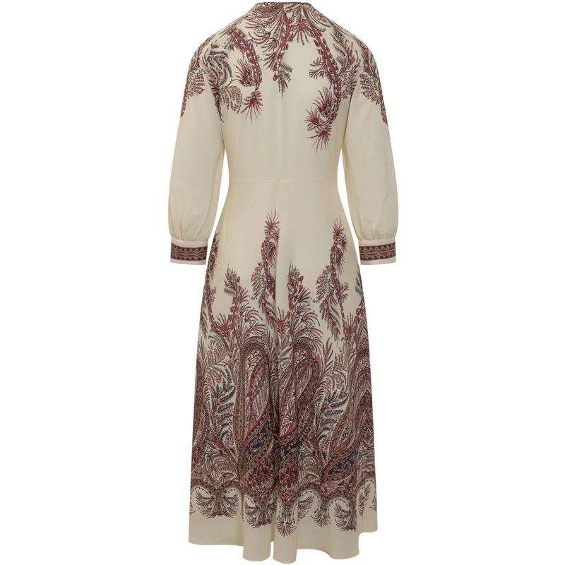 Etro Maxikleid Etro Abito Midi Paisley mehrfarbig(Image 2)