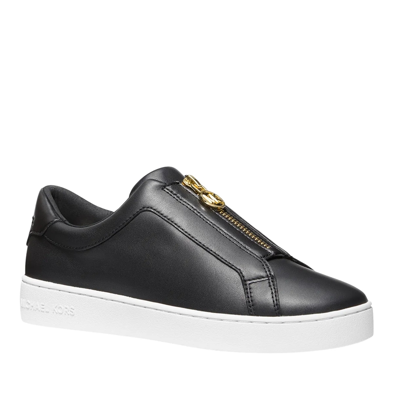 MICHAEL Michael Kors Lage-top sneaker Keaton Zip Slip On Black