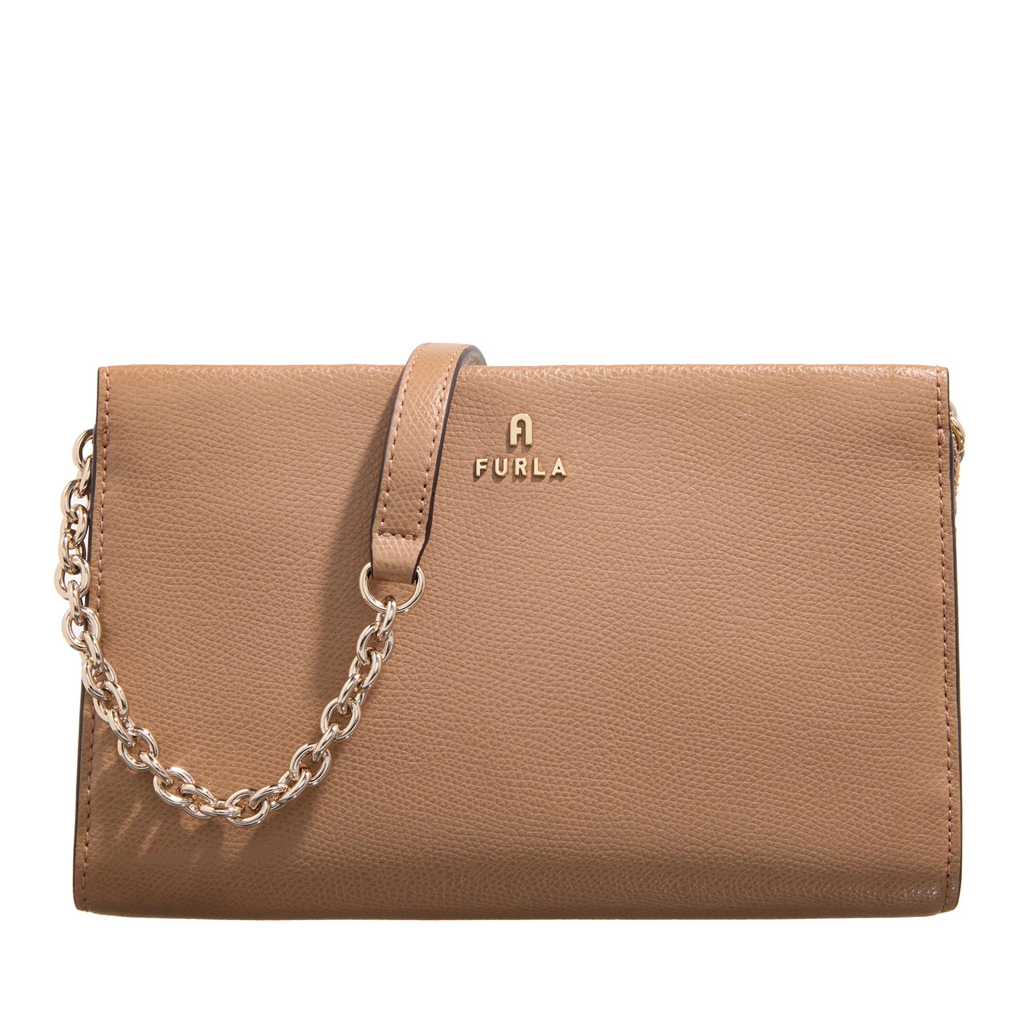 Furla Crossbody Bags - Furla Camelia Mini Crossbody - Gr. unisize - in Beige - für Damen