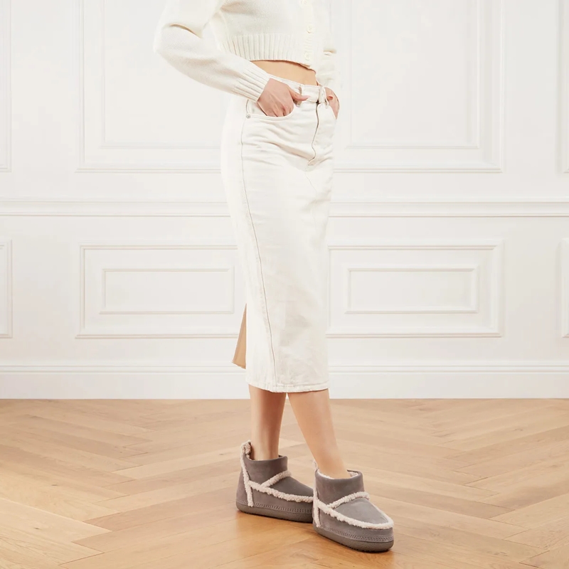INUIKII Winterboots Classic Shearling Low Grey(Image 2)