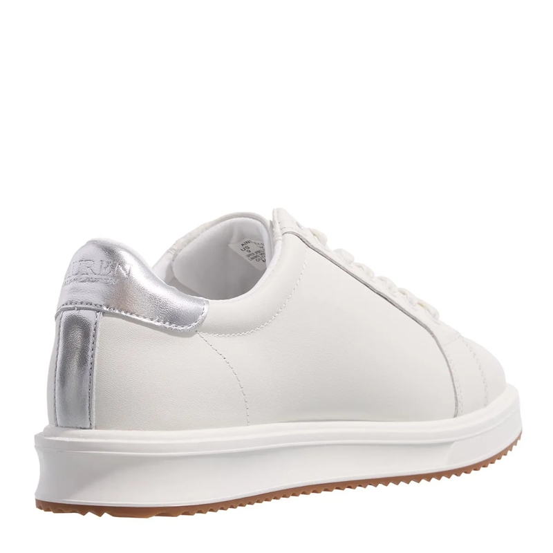 Lauren Ralph Lauren Low-Top-Sneaker Ainsley-Sneakers-Low Top Lace Snow White/Polished Silver(Image 4)